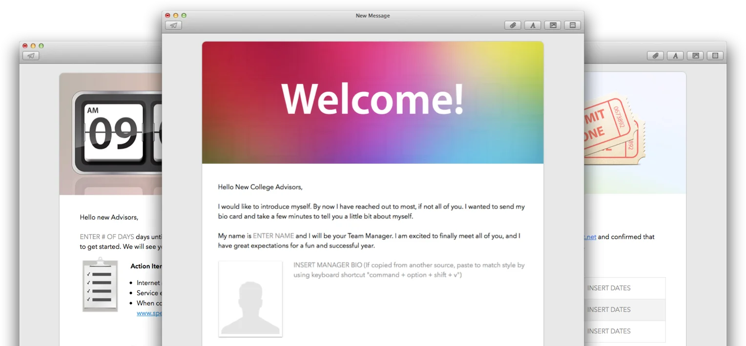 HTML Email Templates
