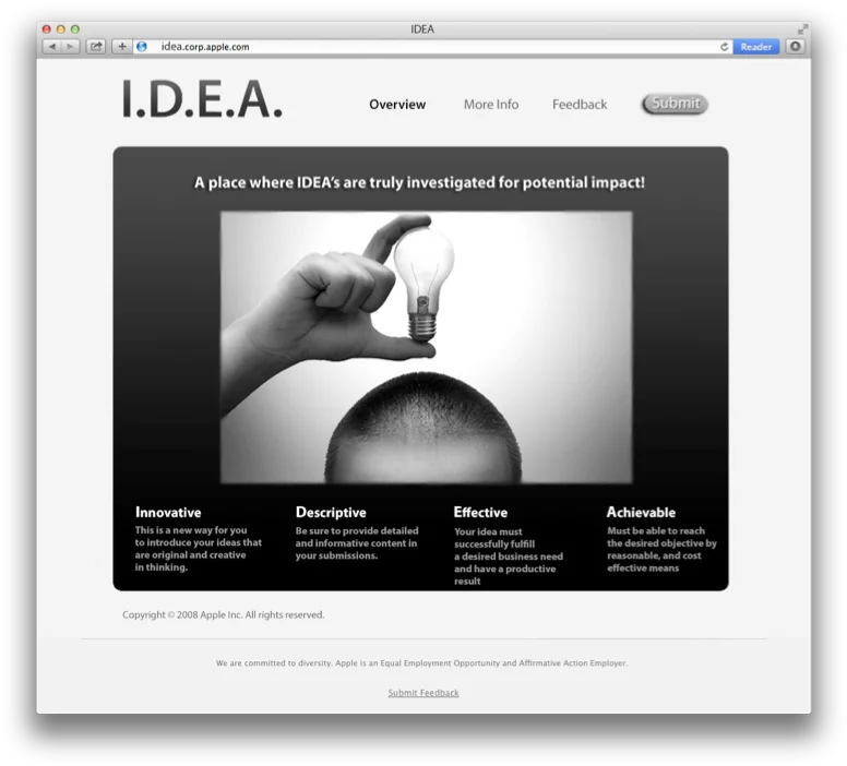 IDEA Submission Tool